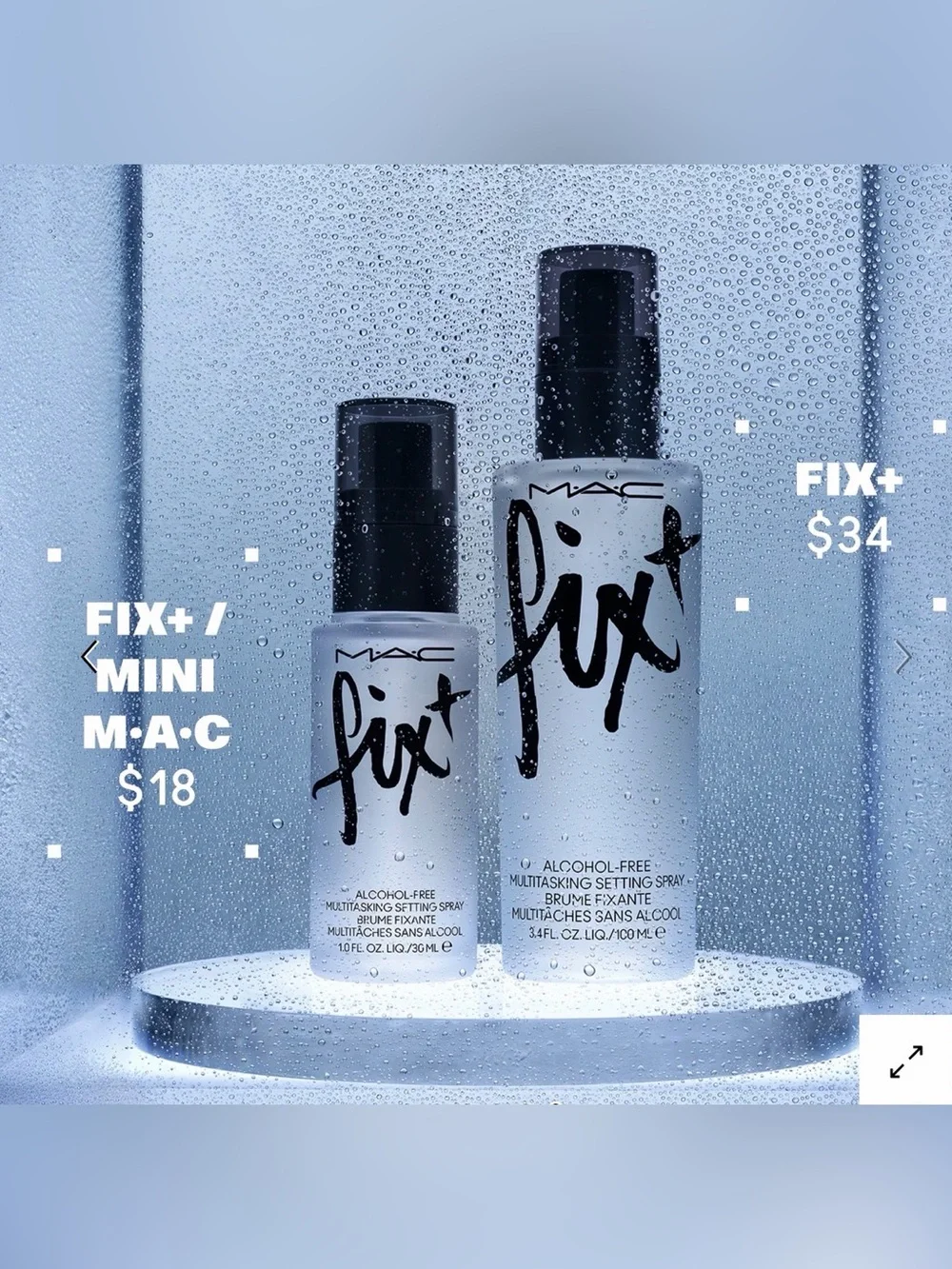 MAC Cosmetics MAC Prep + Prime FIX + Primer and Setting Spray & Serumizer Serum